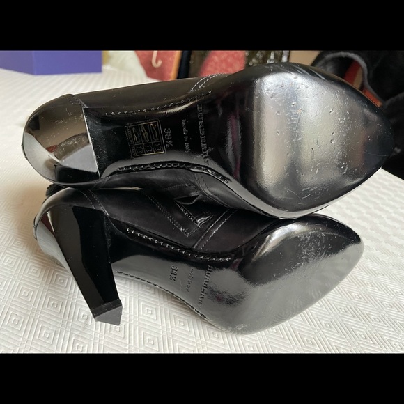 Burberry black booties. - Picture 3 of 5